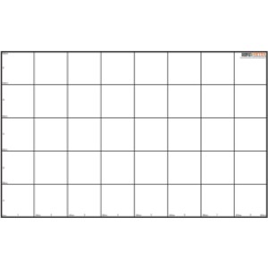 Wonder League Robotics Competition Grid Mat, 150cm x 240cm with 30cm Grid