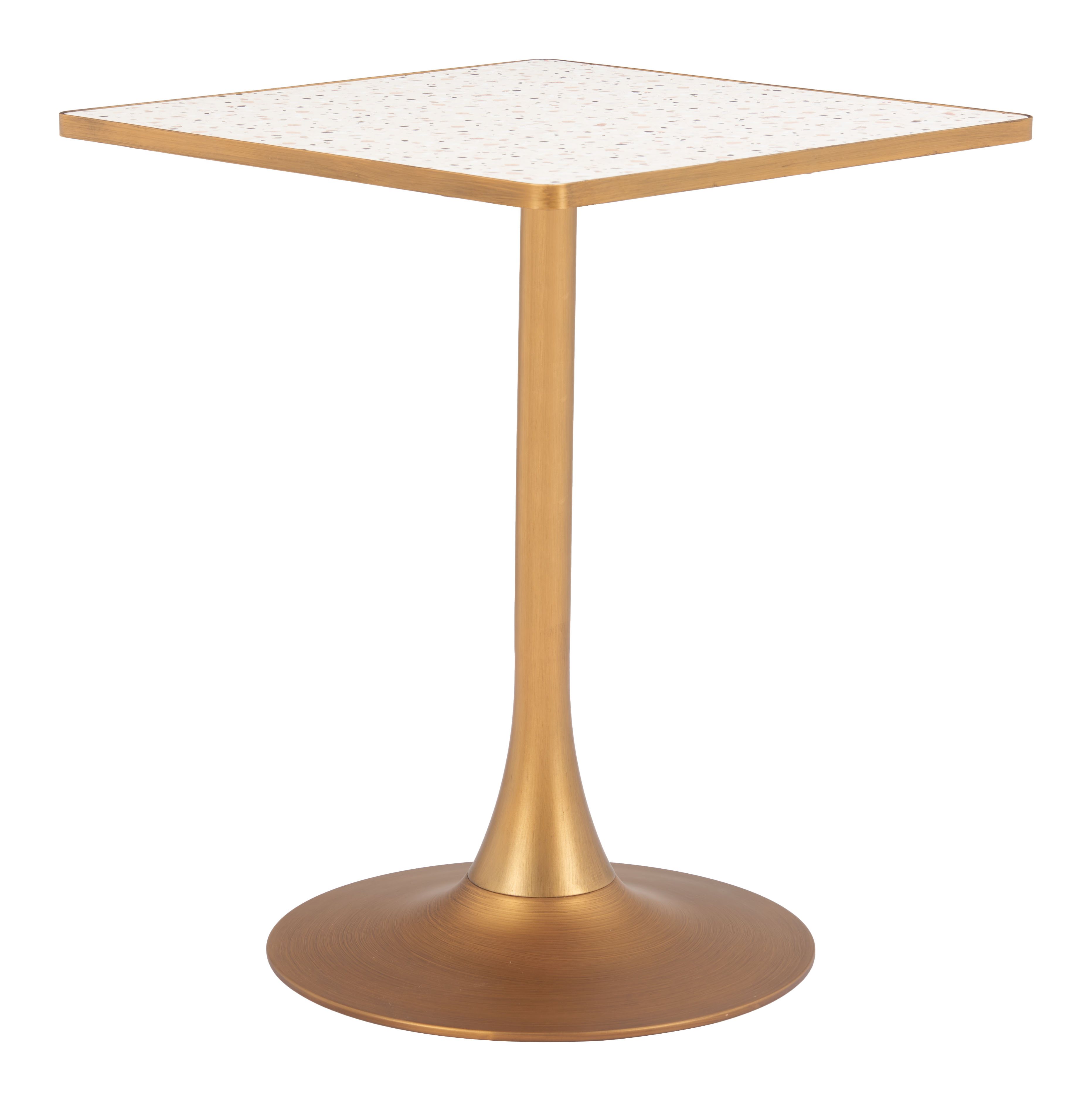 Spot Bistro Table Beige & Gold product image