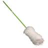 Impact, Microfiber Duster 30-45" Extendable Twist-and-Lock, Green Handle, White Duster, Microfiber, White, 12 in