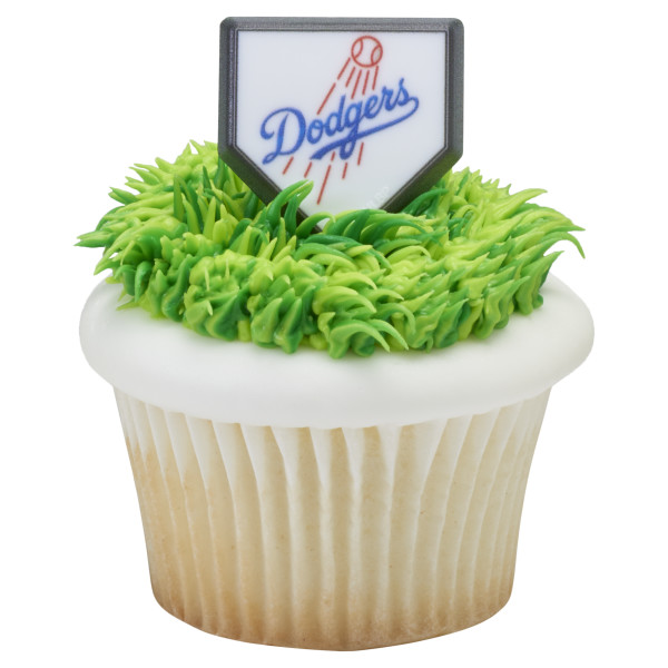 MLB® Home Plate Team Logo Cupcake Rings