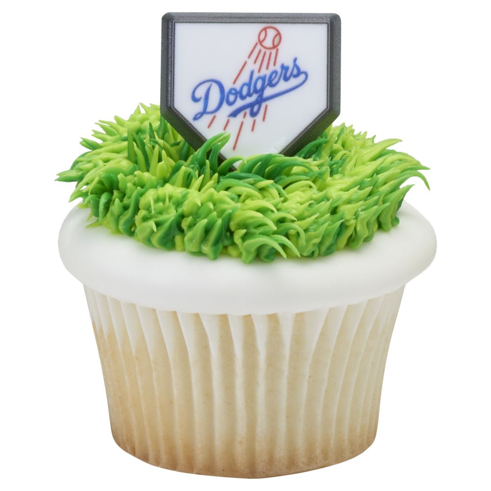 Image Cake MLB® Home Plate Team Logo Los Angeles Dodgers™