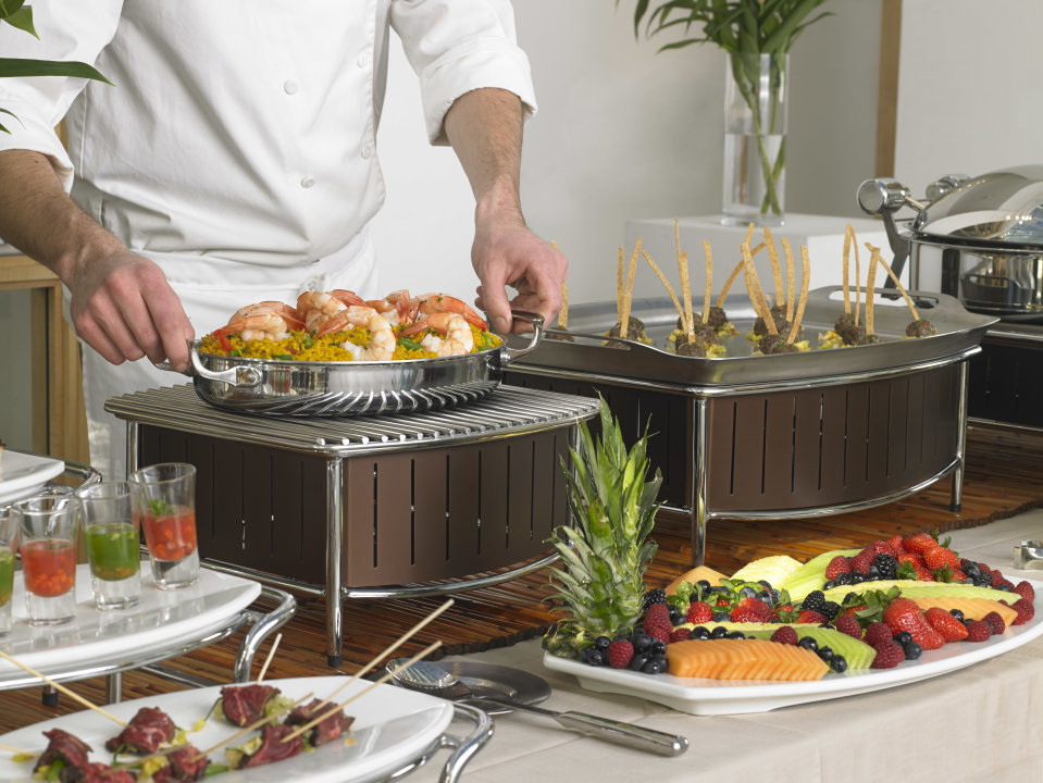 Contoured Buffet Stations