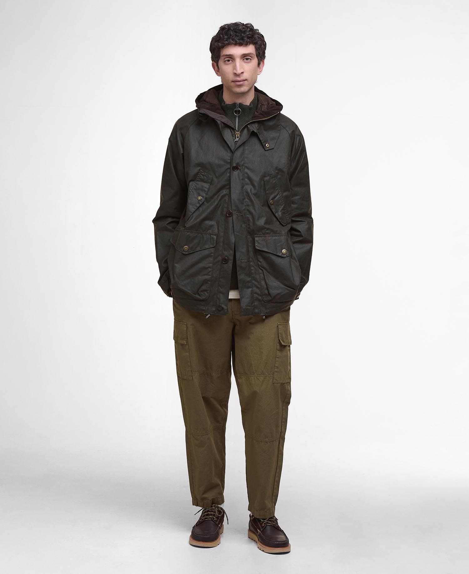 Re-Engineered Endurance Mountain Waxed Parka image number 1
