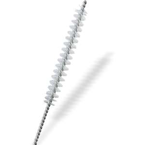 Carlisle, Flo-Pac, 3.12in, Spout Brush 8in Overall length, Nylon Bristles, White