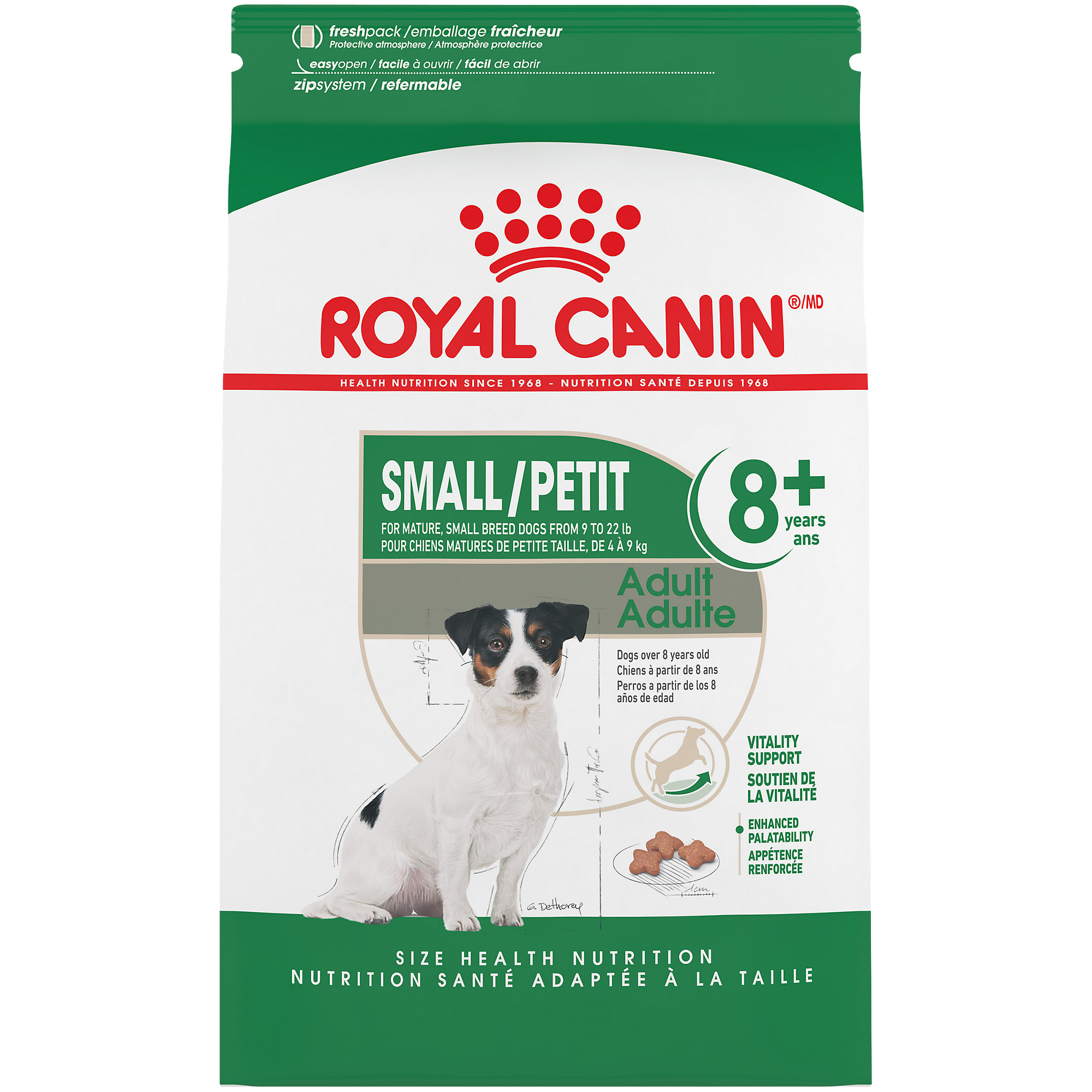 Small Adult 8+ Dry Dog Food | Royal Canin