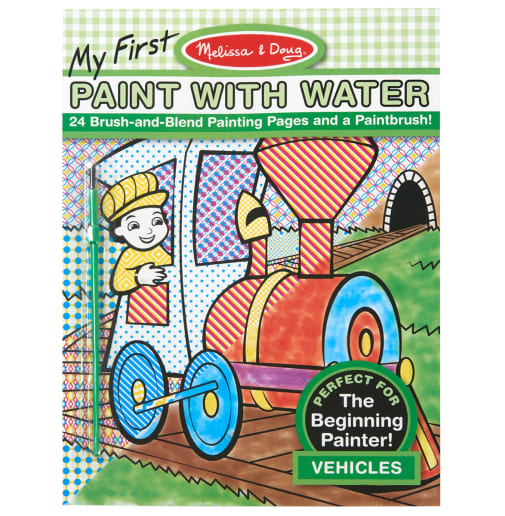 Melissa & Doug My First Paint with Water - Vehicles