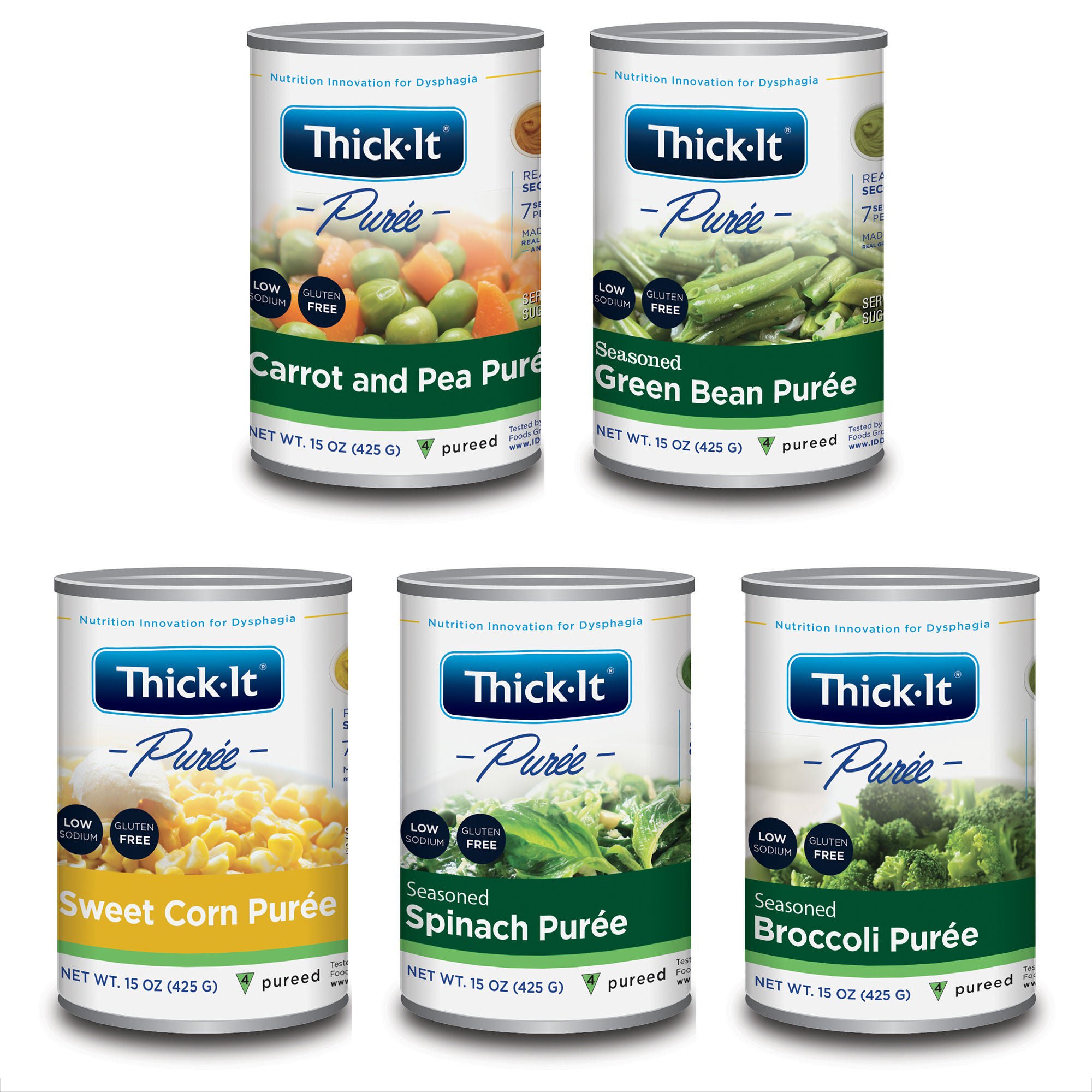 Thick-It® Variety of Vegetables Purées