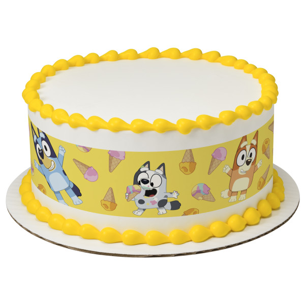 Bluey It's a sweet time! PhotoCake® Edible Image® Strips