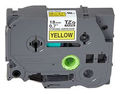 P-touch Extra Strength Adhesive Laminated Tape Black on Yellow 26.2 ft. L