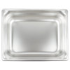 Half-size 4-inch-deep Super Pan 3® stainless steel steam table pan