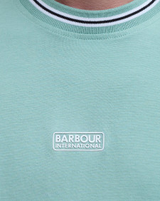 Logo Tipped T-Shirt Granite Green