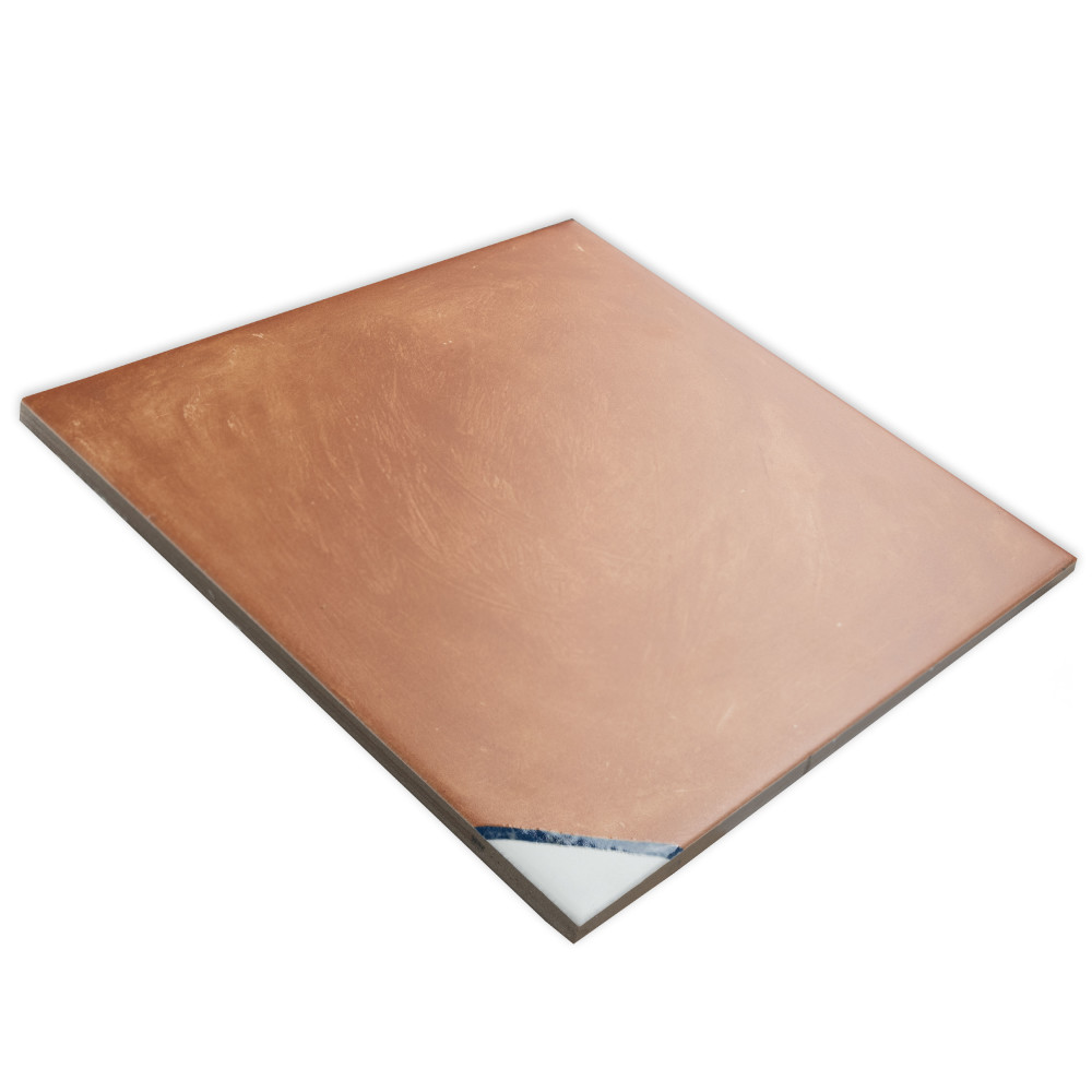 Sentier des Ocres Coin Blue 7-7/8 in. x 7-7/8 in. Porcelain Floor and Wall Tile