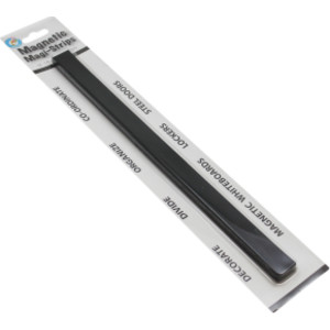 Magnetic Magi-Strips, Black, 12'