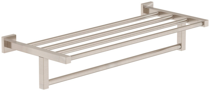 22" Towel Shelf with Bar