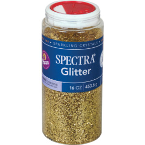 Glitter, Gold, 1 lb., 1 Jar