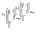 Runway Stand-Off Kit Yellow Zinc 1.13 L x 7.69 H x 1.25 in. W