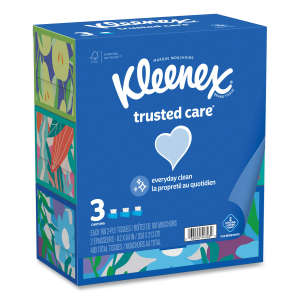 KIM54303, Kimberly Clark, Facial Tissue, 2 ply, White