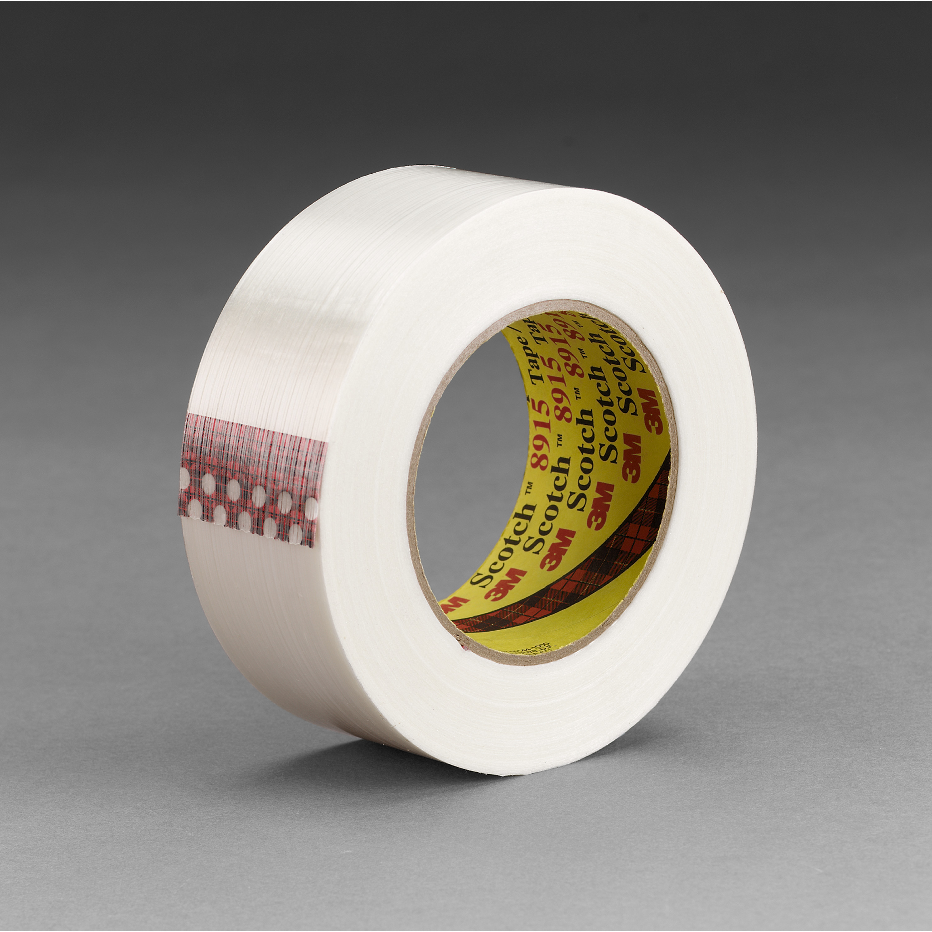 Scotch® Filament Tape Clean Removal 8915, 36 mm x 55 m, 6 mil, 24 rolls
per case