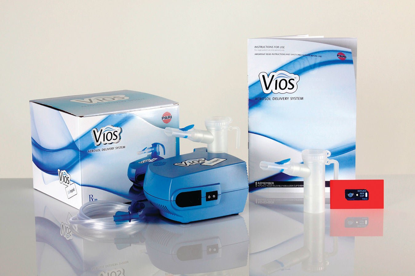 Vios® LC® Sprint Nebulizer Compressor Kit
