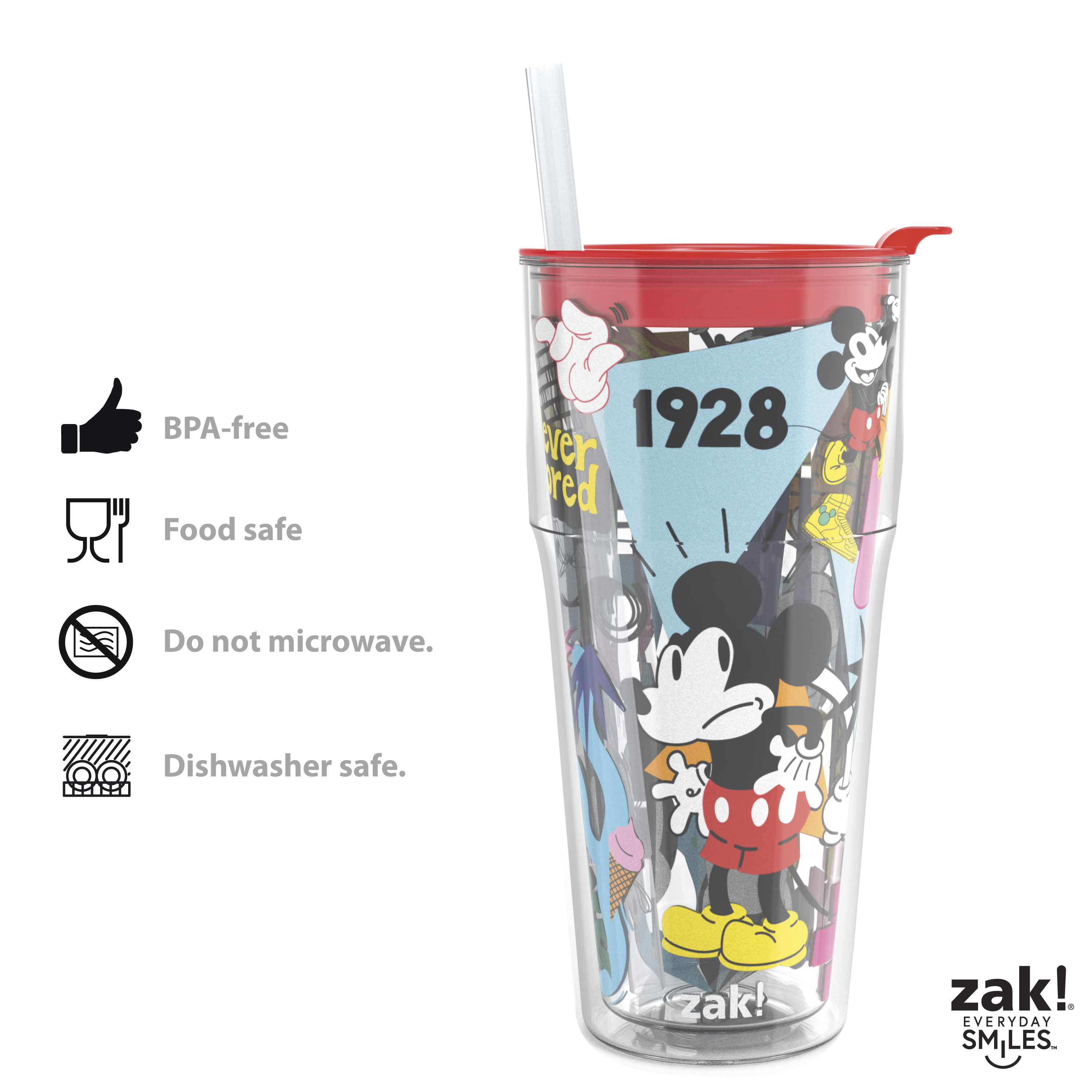 Disney 16 ounce Insulated Tumbler, Mickey Mouse slideshow image 11
