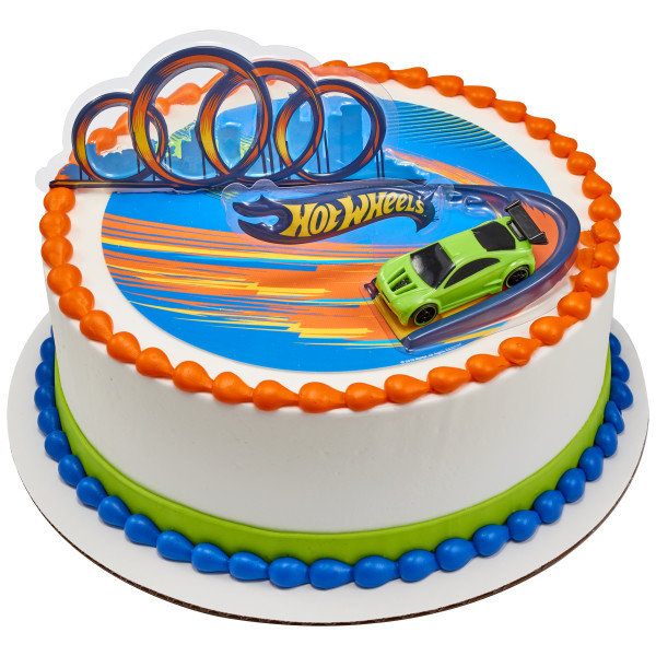 Hot Wheels™ Drift | PhotoCake® Edible Image® DecoSet® Background | DecoPac