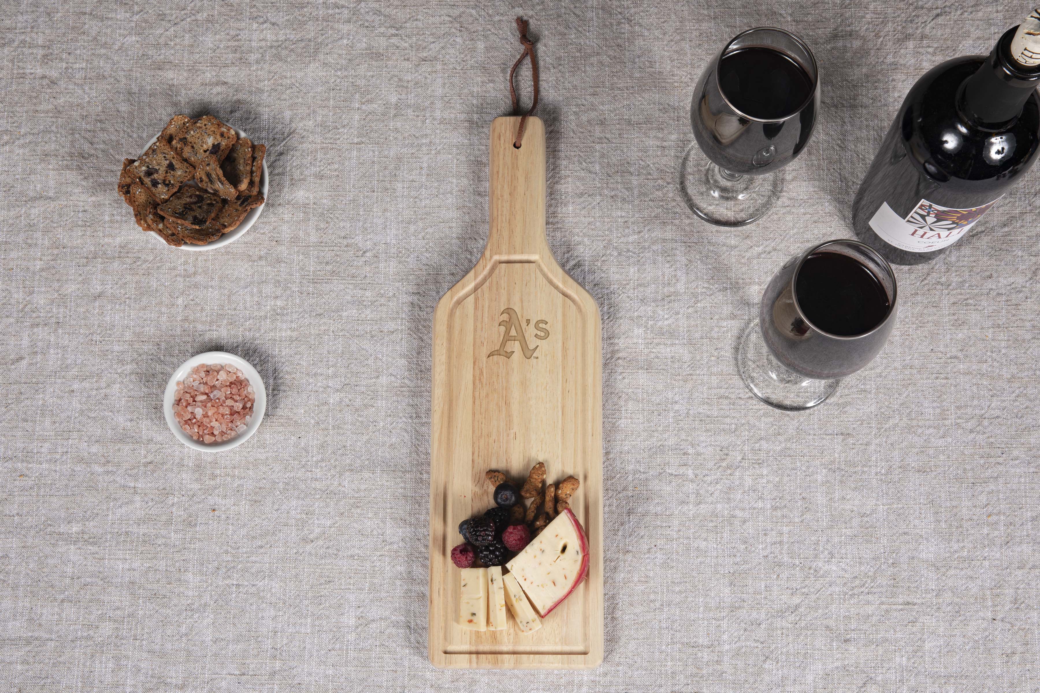 Oakland Athletics - Botella Cheese Cutting Board & Serving Tray