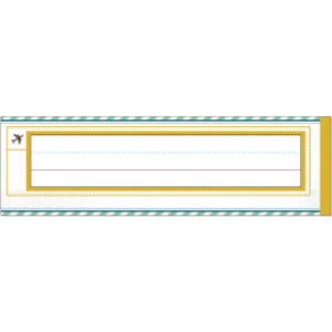 Let's Explore Nameplates, Pack of 36