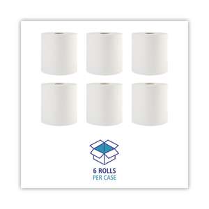 Boardwalk, 800ft Roll Towel, 1 ply, White