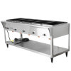 120-volt 3500-watt five-well Servewell® SL streamlined stainless steel hot-food table