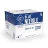 Supply Source, Safety Zone, General Purpose Gloves, Nitrile, 3.7 mil, Powder Free, L, Blue