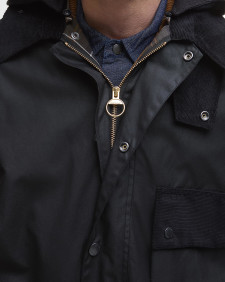 Modified Solway Waxed Jacket Black