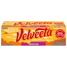 Velveeta Mexican Cheese with Jalapeno Peppers, 16 oz Block