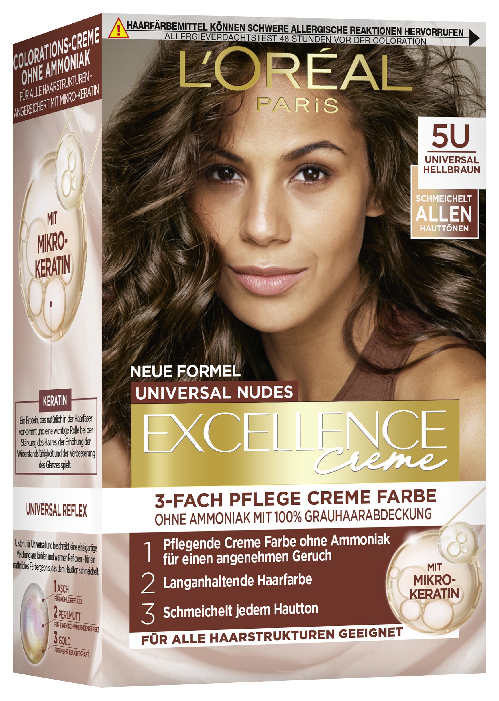 Excellence Creme Universale Nude Shades, Marrone C