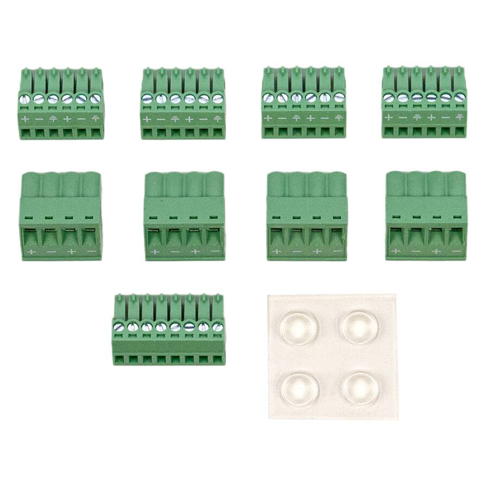 POWERZONE CONNECT ACCESSORY KIT - 8CH 1U - PHOENIX CONNECTORS AND RUBBER FEET
