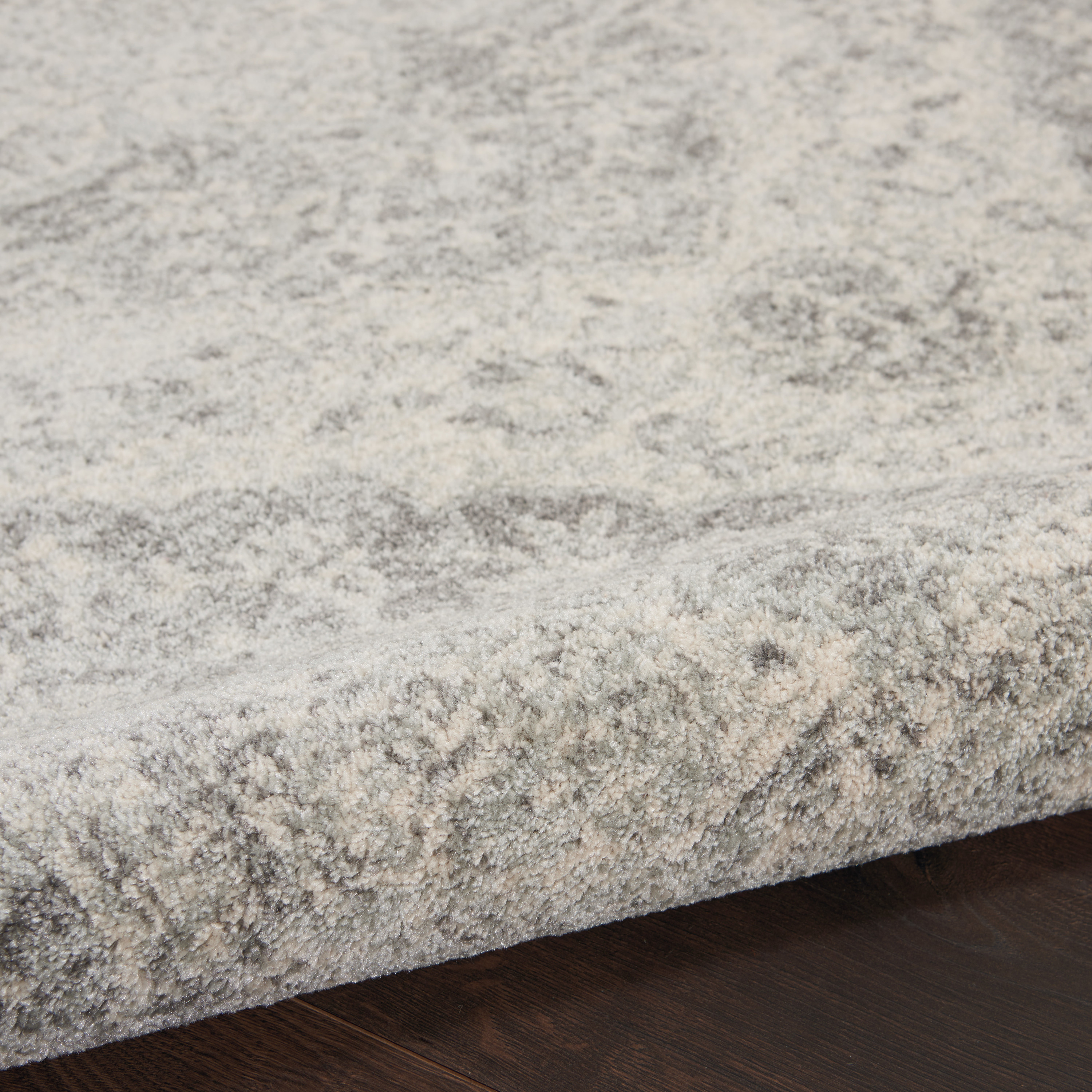Nourison Tranquil 8' x 10' Ivory Grey Vintage Indoor Rug