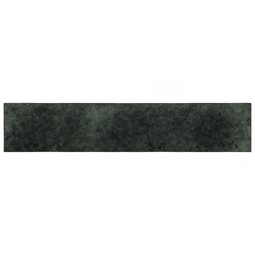 Menorca Forest Black 2-1/2 in. x 12-7/8 in. Ceramic Wall Tile
