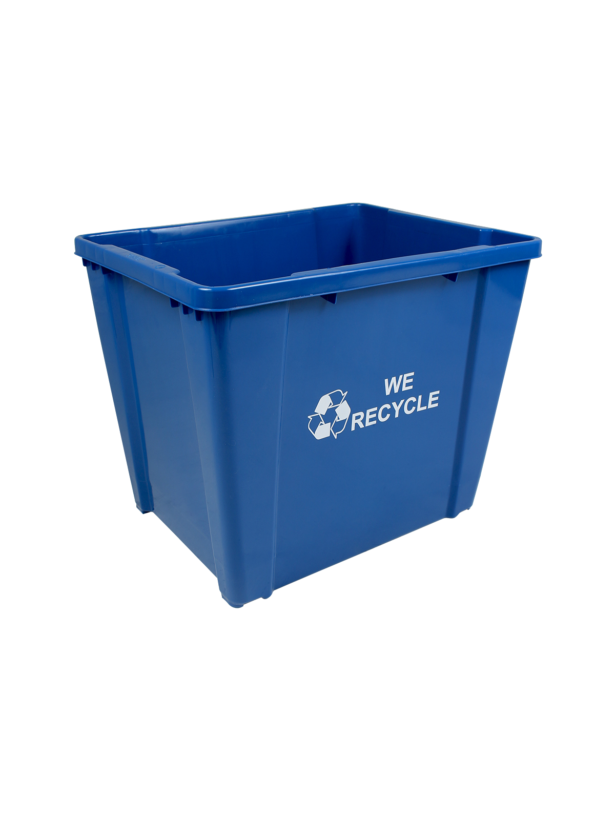 CURBSIDE – Single – Body – Sir24 – Mobius Loop-We Recycle 2 Sides – Busch Blue