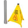 Carlisle, Pop-Up Caution, Wet Floor Cone, Yellow, 20"