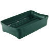 Rubbermaid Commercial, Slim Jim®, Rectangular, Resin, 23 gal, Resin, Green, Receptacle Lid