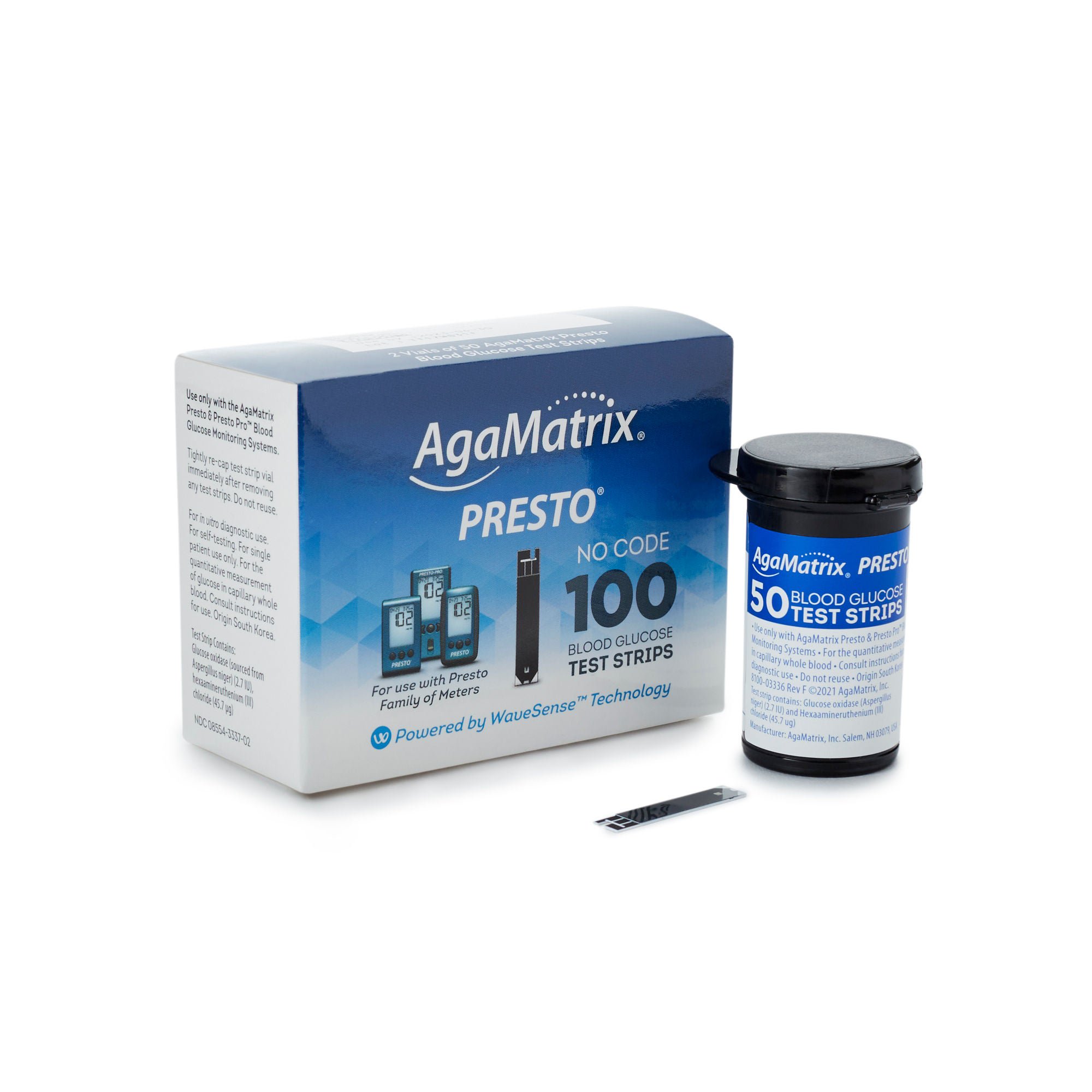 Wavesense® Presto® Blood Glucose Test Strips