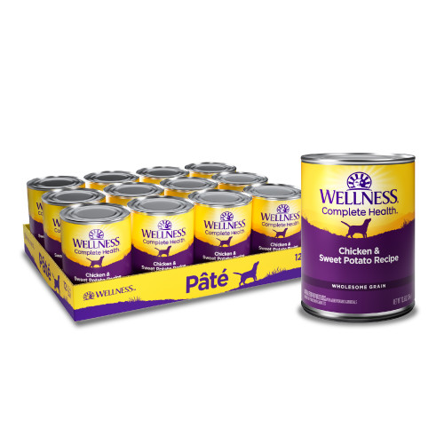 Wellness Complete Health Paté Chicken & Sweet Potato Front packaging
