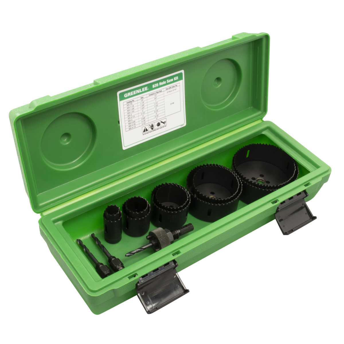 Bi-Metal Hole Saw Kit for 1/2
