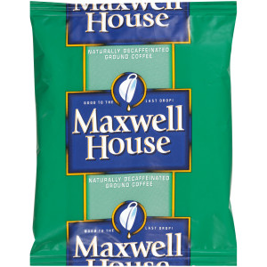 MAXWELL HOUSE Decaffeinated Roast & Ground Coffee, 1.5 oz. Packets (Pack of 42) image