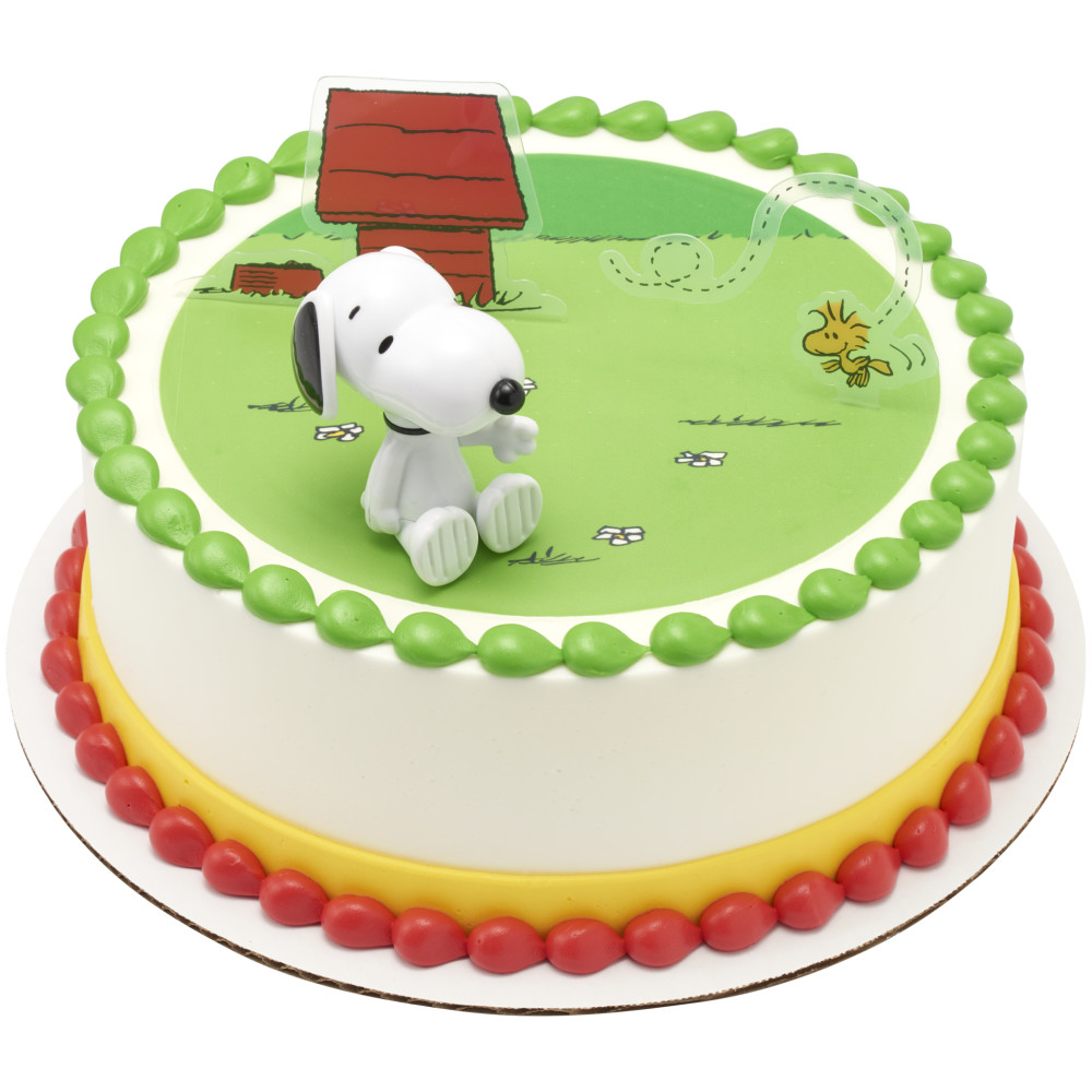 Order Peanuts® Snoopy® and Woodstock® Cake Cake from VONS 2144 BKY