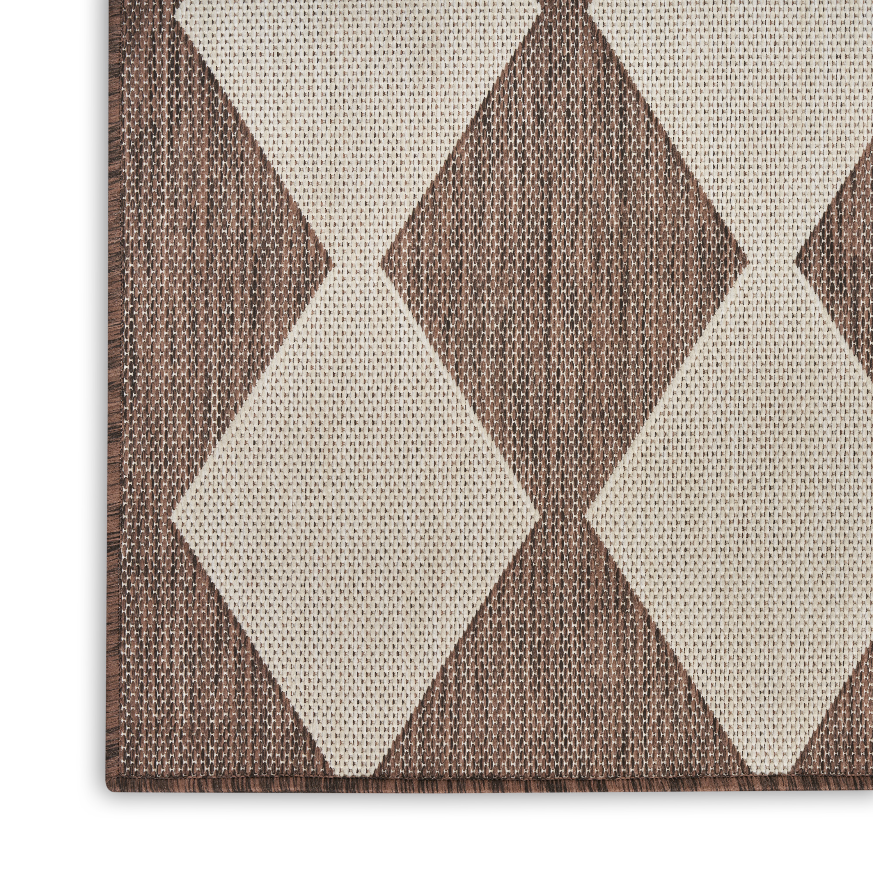 Nourison Positano 2' x 6' Natural Modern Rug