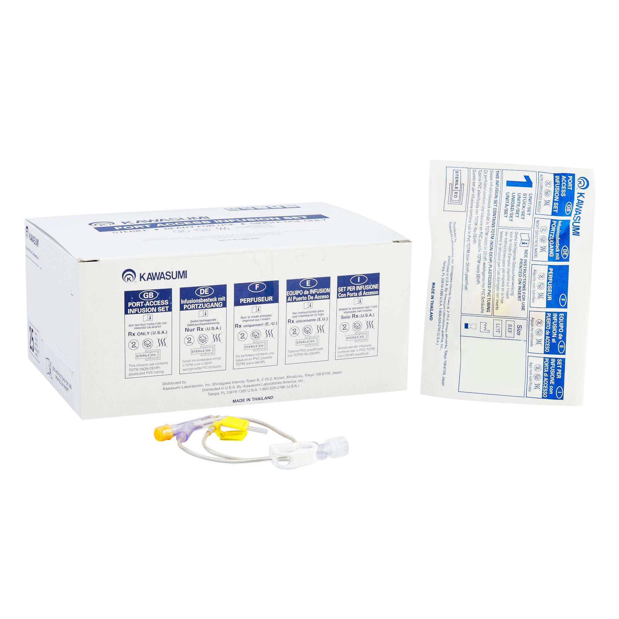 Kawasumi Huber Infusion Set