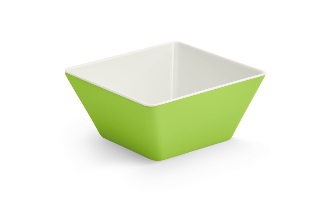 Melamine medium bowl, green V2220270