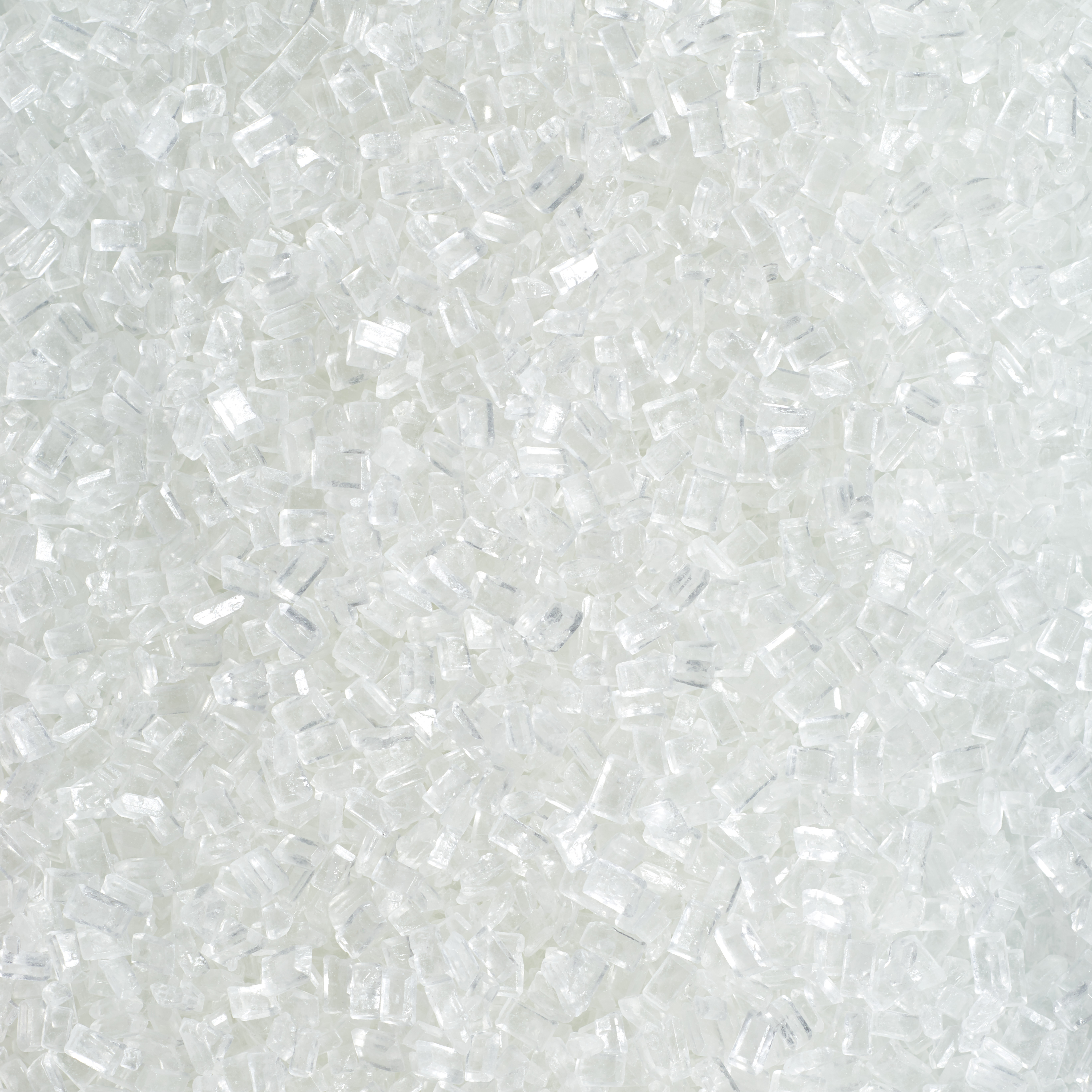 Large White Crystal Sugar Decorations DecoPac