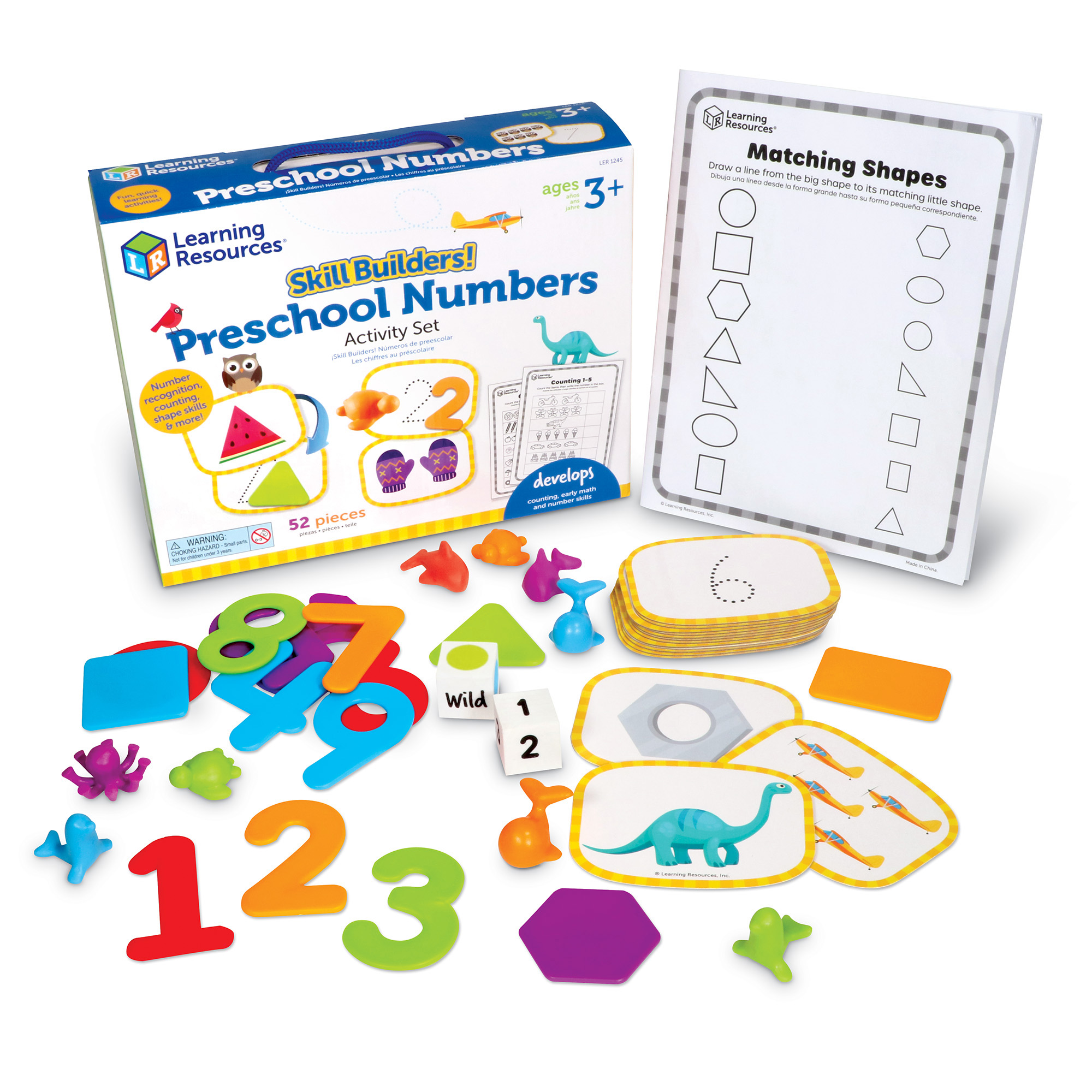 Learning Resources Skill Builders! Preschool Numbers image number null