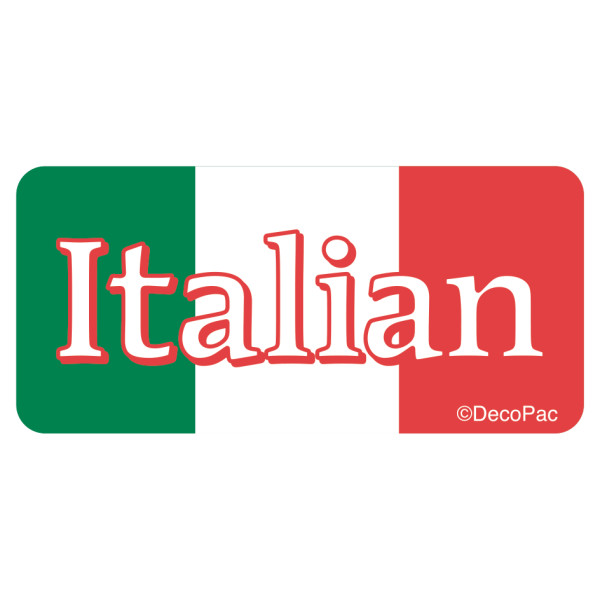 Italian Promotional Label